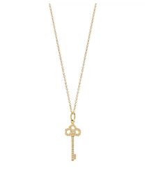 Tiffany Women's Fleur De Lis Key Golden