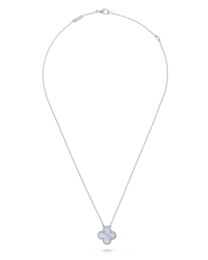 Van Cleef & Arpels Women's Vintage Alhambra Pendant Blue