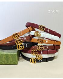 Gucci Women's Double G buckle belt