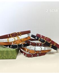 Gucci Women's Decorative interlocking double G detail belt