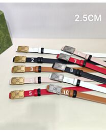 Gucci Women's Belt with rectangular buckle