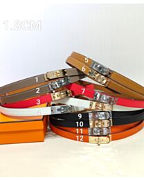Hermes Women's Kelly fastens the belt