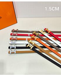 Hermes Women's H buckle belt