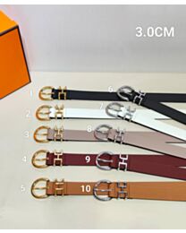 Hermes Women's Round buckle belt