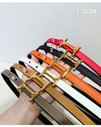 Hermes Women's H buckle belt