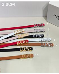 Loewe Women's Logo Letter Belt