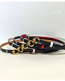 Louis Vuitton Women's LV FLOWERGRAM ROUND Belt