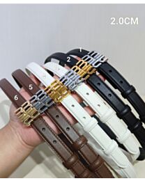 Miumiu Women's Miumiu Logo Letter Belt