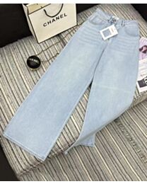 Chanel Women's Jeans Blue