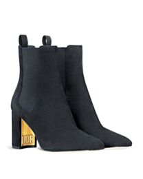 Christian Dior Women's D-Art Heeled Ankle Boot Black