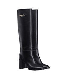 Christian Dior Women's D-Town Heeled Boots Black