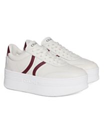 Celine Women's Block Triomphe Wedge-heeled Sneaker 365215