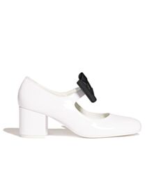 Chanel Women's Mary Janes G45356 White