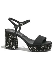 Chanel Women's Sandals G45365 Black