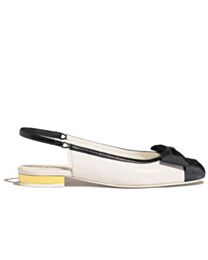 Chanel Women's Slingbacks G45689 White