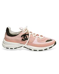 Chanel Women's Rose Aerosport Mixed-Media Runner G47010 Pink