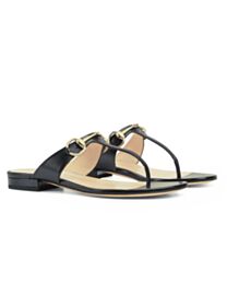 Gucci Women's Horsebit Thong Sandals