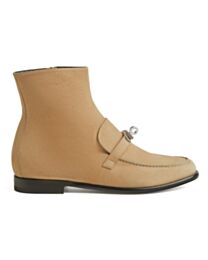 Hermes Women's Kelsy Ankle Boot 251004 Apricot