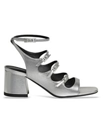 Hermes Women's Midnight 60 Sandal 261128 Silver