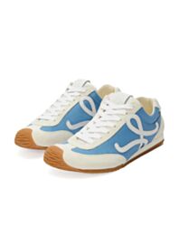 Loewe Unisex Ballet Runner 2.0 In Nylon And Calfskin