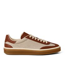 Loro Piana Unisex Tennis Walk Sneakers Coffee