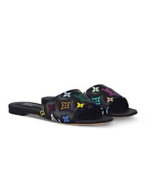 Louis Vuitton Women's LV x TM 6AM Flat Mule Black