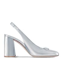 Louis Vuitton Women's Swing Slingback Pump Silver