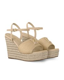 Louis Vuitton Women's LV Mare Wedge Sandal Apricot