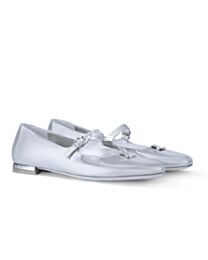 Louis Vuitton Women's Swing Mary Jane Ballet Flats Silver