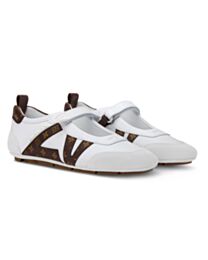 Louis Vuitton Women's LV Sneakerina Mary Jane 1AJPFG White