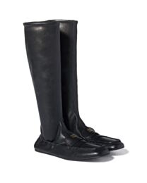 Miu Miu Women's Ruches Nappa Leather Boots 5W482