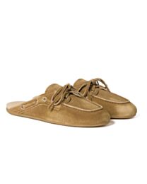 Miumiu Faded Suede Mules Coffee