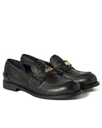 Miumiu Women's Calfskin Penny Loafers Black