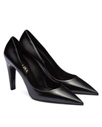 Prada Women's Brushed Leather Pumps 1I288N 