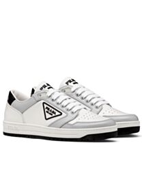 Prada Unisex District Perforated Leather Sneakers 