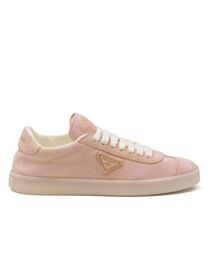 Prada Women's Suede Sneakers 1E413N Pink