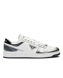 Prada Unisex Elegant Sneakers 2EE364 Silver