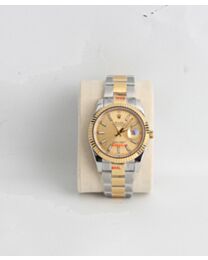 Rolex Stainless Steel Mid-size Datejust Watches Golden