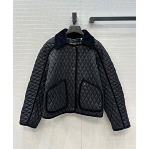 Burberry Women's Floriston Cropped Quilted Nylon Jacket