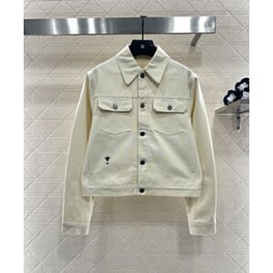 Christian Dior Women's Jacket Cream