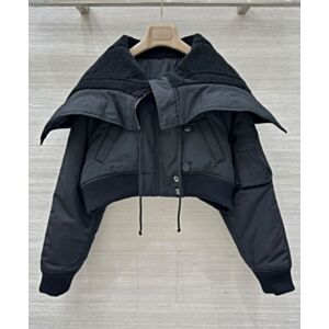 Christian Dior Women's Short Bomber Jacket Black