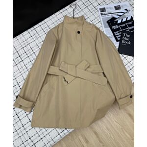 Christian Dior Women's Belted Trench Coat Apricot
