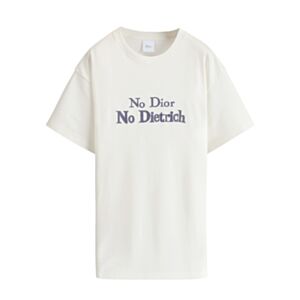 Christian Dior Women's Cotton Jersey T-Shirt White