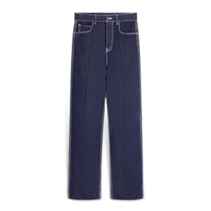 Celine Women's Union Wash Denim Bootcut Jeans Dark Blue