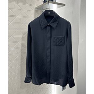 Chanel Women's Shirt Version Embroidery Black