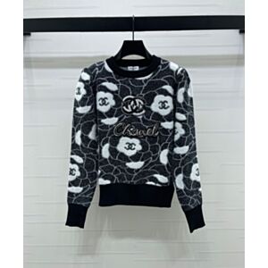 Chanel Women's Knit Cardigan Gray