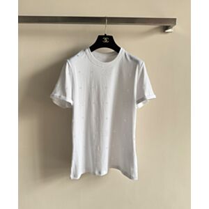 Chanel Women's Short-Sleeved Top White