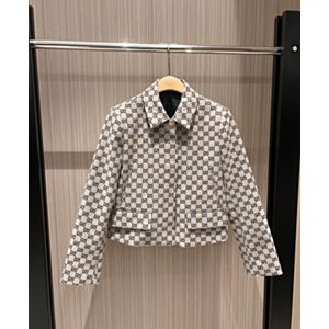 Gucci Vintage Jacquard Jacket Apricot