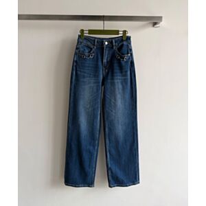 Gucci Women's Wide-Leg Jeans Blue