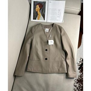 Hermes V-Neck Sheepskin Jacket